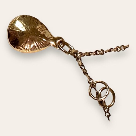 NY & Co Gold Tone Charm Necklace 26” Statement Eclectic Comment Gift EUC - Picture 14 of 16